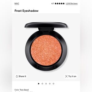 MAC Cosmetics Eye Shadow in Tutu Good Frost